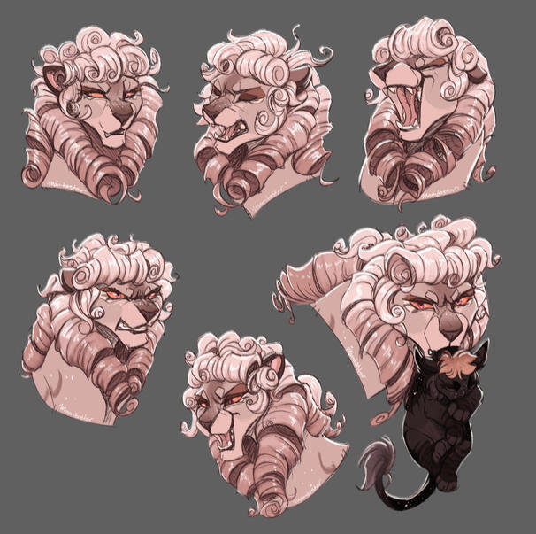 Colored expression sheet